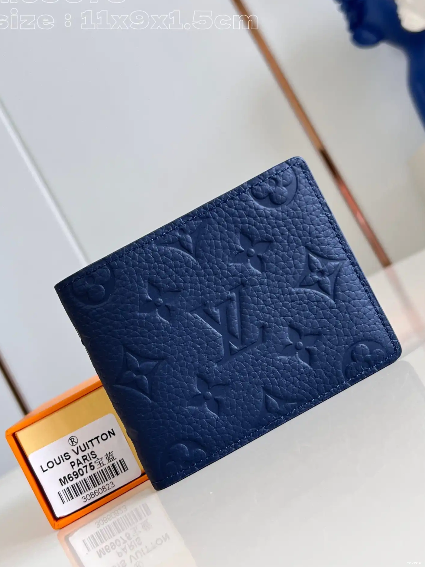 SLENDER VUITTON LOUIS WALLET-11*8.5*2CM 0624